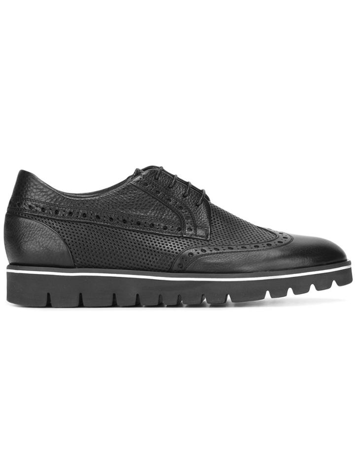 Baldinini Platform Brogues - Black
