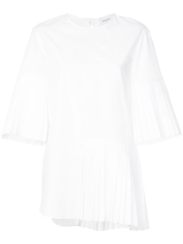 Monographie Pleated Detail Top - White