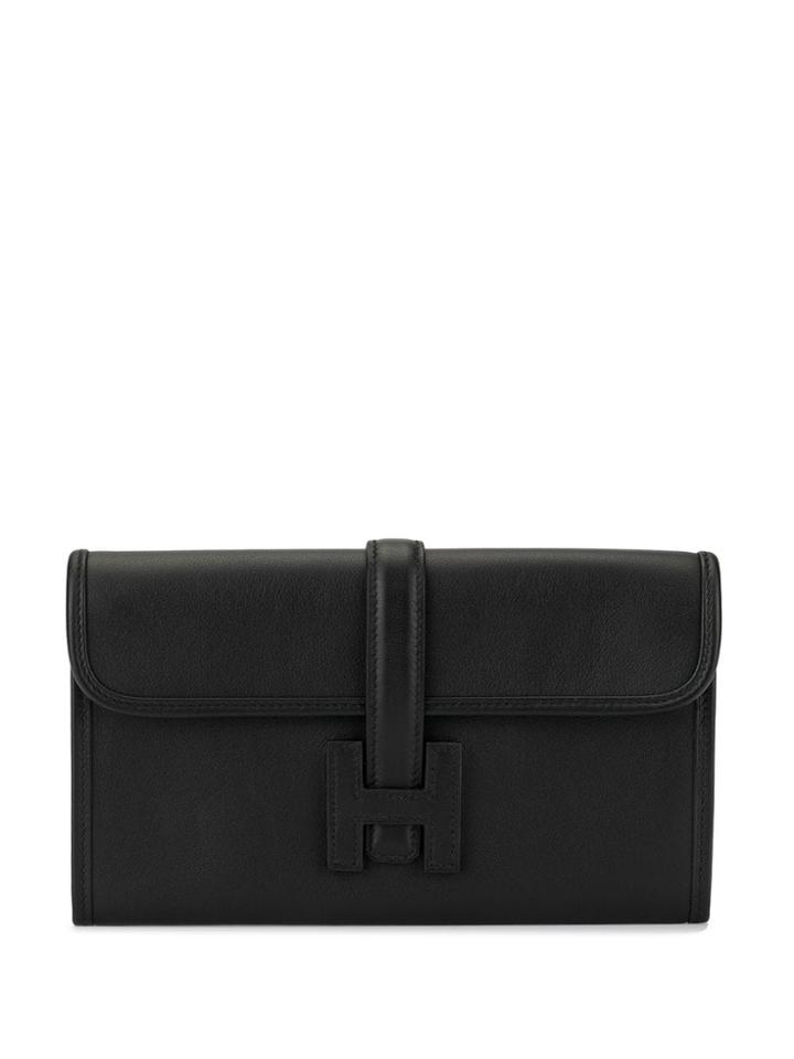 Hermès Pre-owned Jige Duo H Clutch - Black