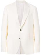 Salvatore Ferragamo Classic Tailored Jacket - White