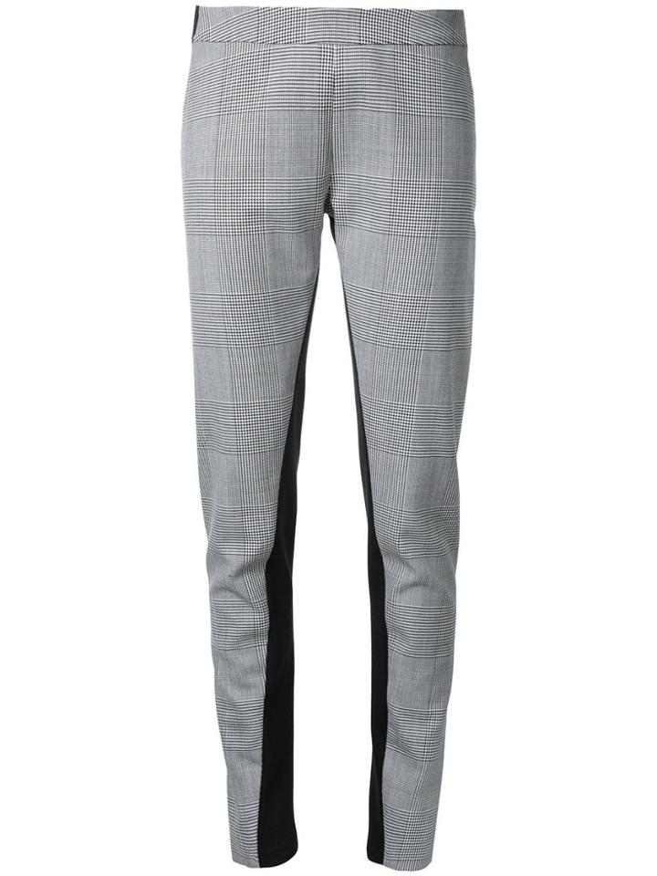 Gareth Pugh Glen Plaid Leggings - Black