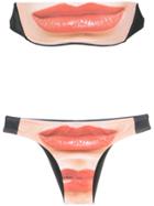 Amir Slama Lips Bikini Set - Multicolour