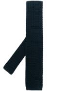 Tom Ford Textured-knit Tie - Blue