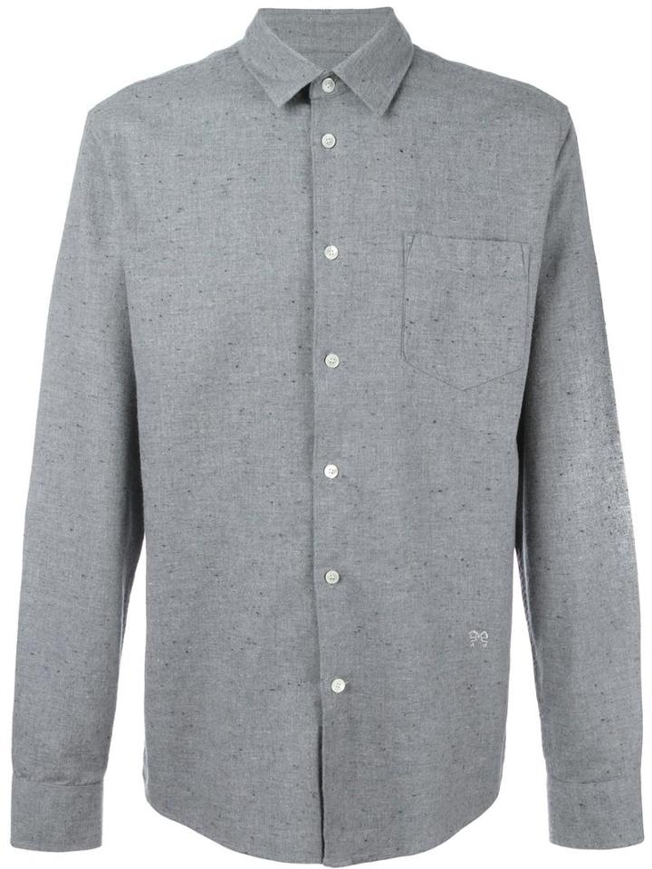 Soulland 'huttnutt' Shirt, Men's, Size: Small, Grey, Cotton/spandex/elastane