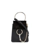 Chloé Black Faye Small Suede Bracelet Bag