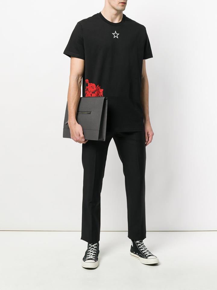 Givenchy Streamlined Messenger Bag - Grey