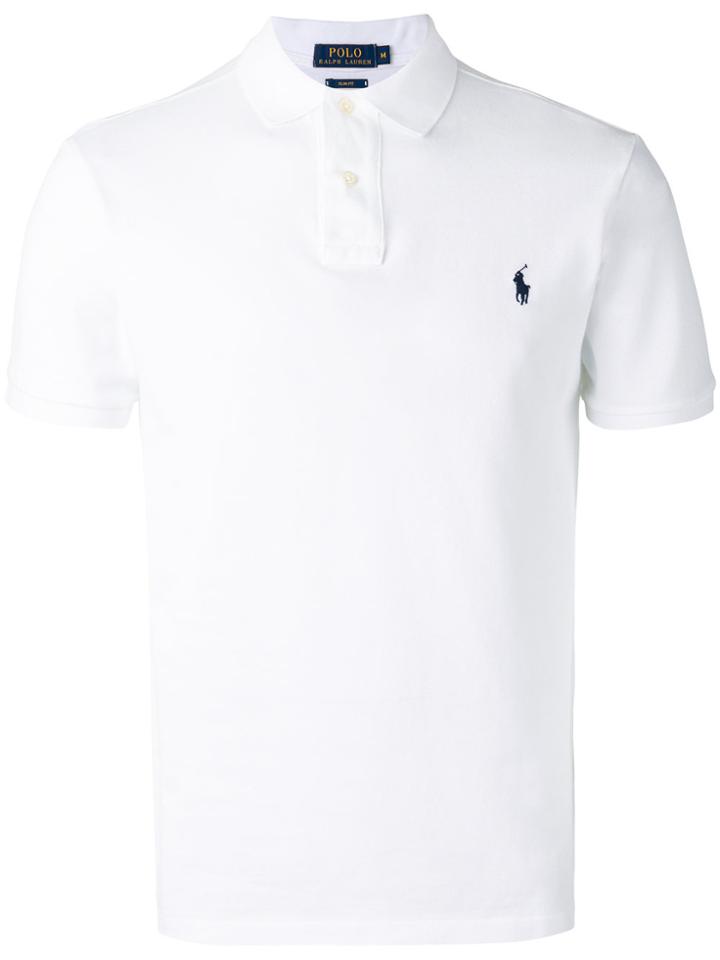 Polo Ralph Lauren Logo Embroidered Polo Shirt - Unavailable