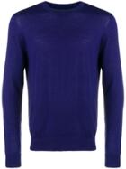 Ps By Paul Smith Crew Neck Sweater - Purple