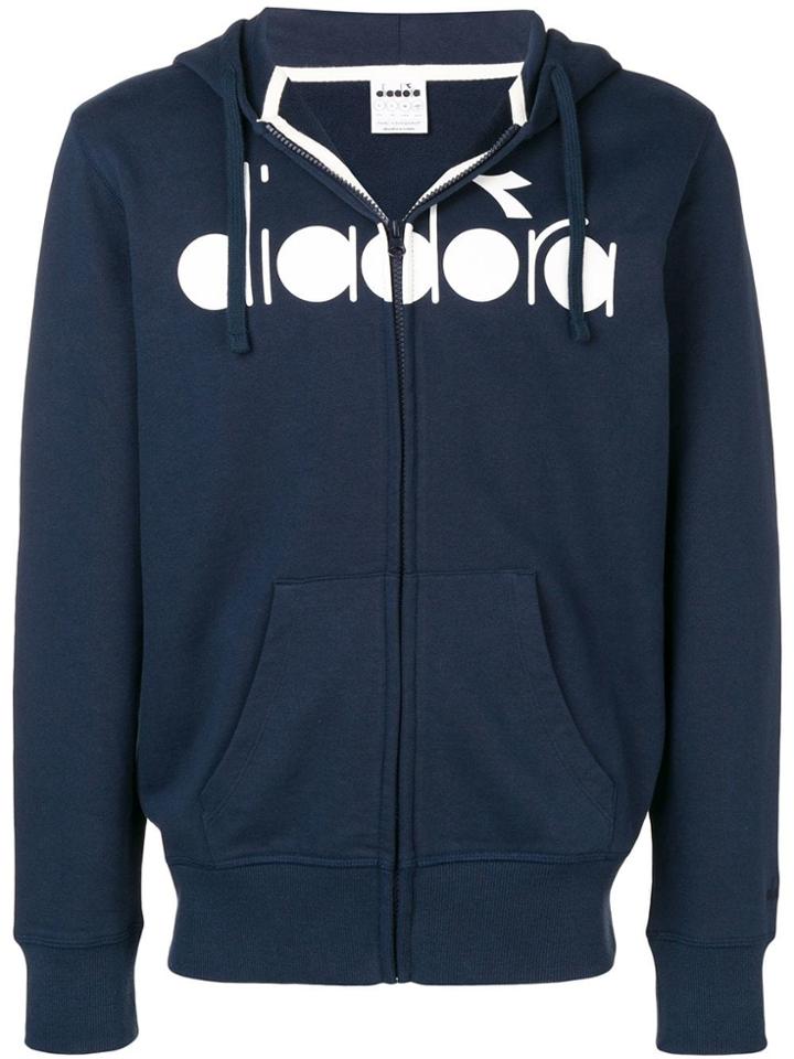 Diadora Hooded Sweatshirt - Blue