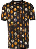 Dolce & Gabbana Madonna Print T-shirt - Black