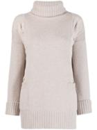 Lorena Antoniazzi Roll-neck Jumper - Grey