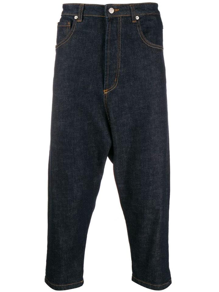 Société Anonyme Drop Crotch Trousers - Blue