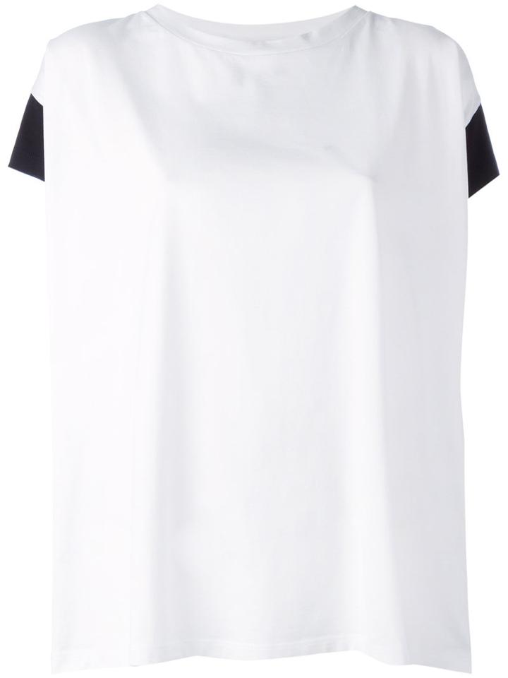 Stefano Mortari Oversized T-shirt, Women's, Size: 42, White, Cotton