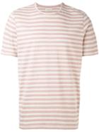 Oliver Spencer - Conduit Stripe T-shirt - Men - Cotton - Xs, Pink/purple, Cotton