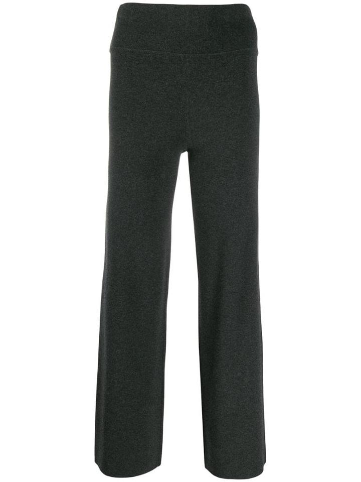 Steffen Schraut High Waisted Trousers - Grey