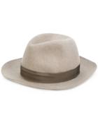 Borsalino Trilby Hat - Nude & Neutrals