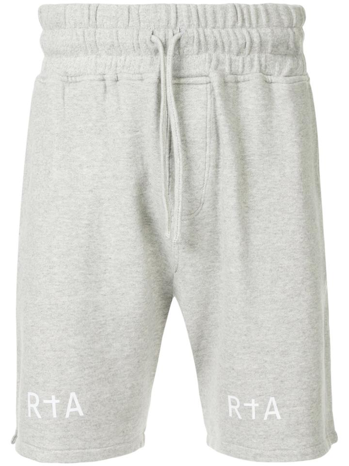 Rta Drawstring Track Shorts - Grey