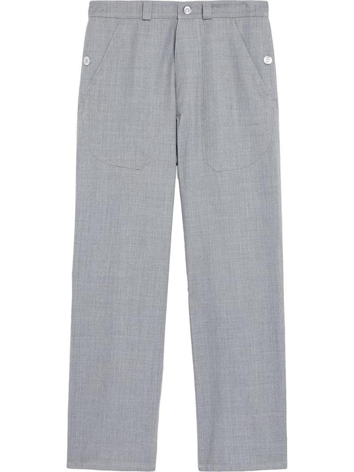 Mackintosh 0003 Grey Wool 0003 Work Trousers