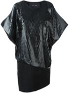 Jay Ahr Contrast Layer Dress