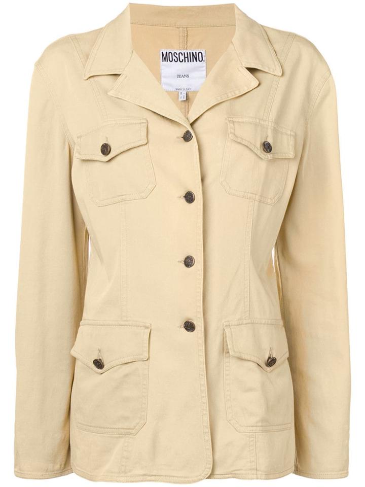 Moschino Pre-owned 2000's Shirt-style Jacket - Neutrals