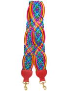 Kate Cate Braided Bag Strap - Multicolour