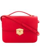 Alexander Mcqueen Wicca Satchel Bag - Red
