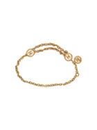 Chanel Pre-owned Cc Medallion Charm Bracelet - Gold