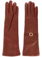 L'autre Chose Classic Gloves - Brown