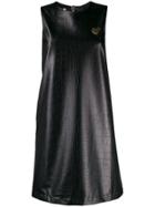 Love Moschino Embossed Shift Dress - Black