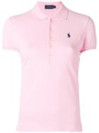 Polo Ralph Lauren Classic Polo Top, Women's, Size: Xl, Pink/purple, Cotton/spandex/elastane