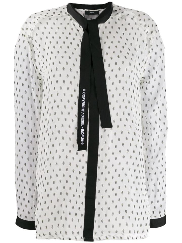 Diesel Tie-front Blouse - White