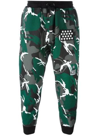 Ktz Camouflage Tapered Trousers