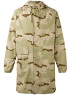Stussy - Camouflage Print Coat - Men - Cotton - Xl, Nude/neutrals, Cotton