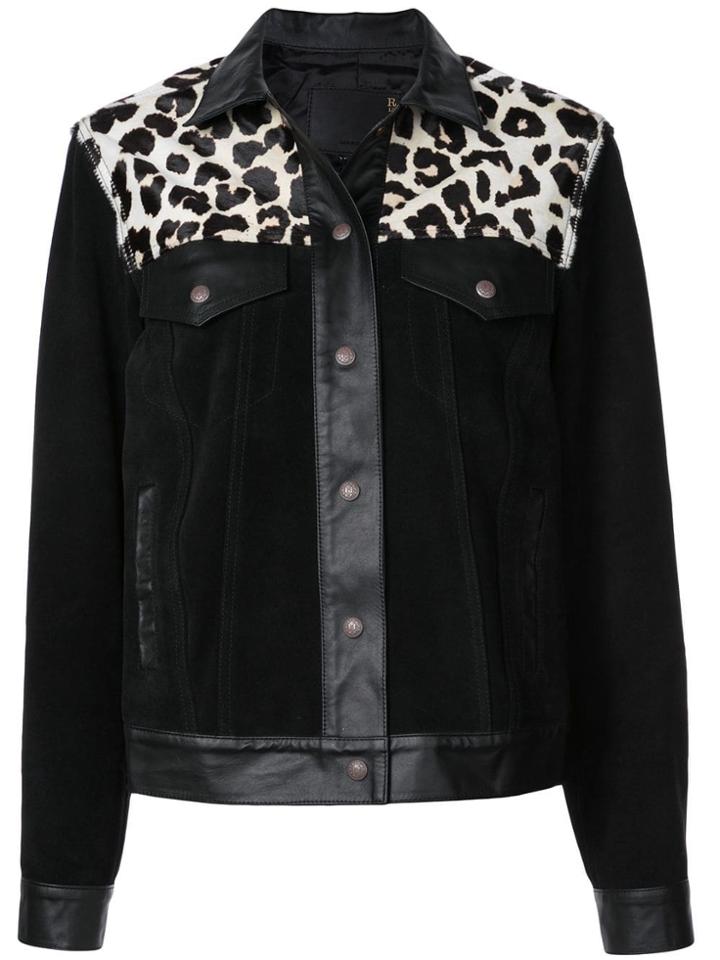 R13 Austin Trucker Jacket - Black