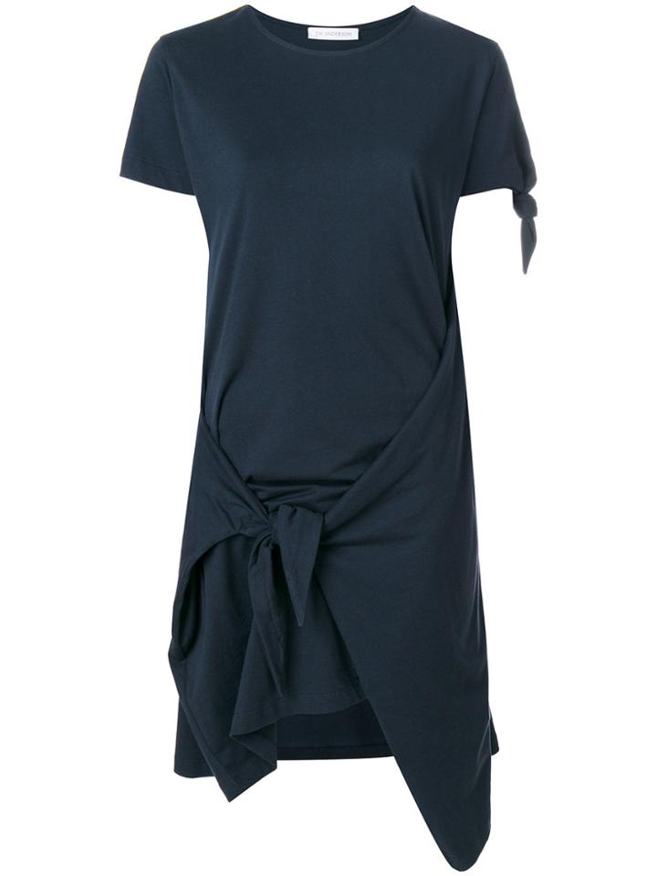 Jw Anderson Single Knot T-dress - Blue