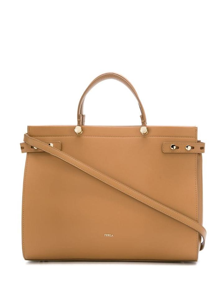 Furla Lady Medium Tote - Brown