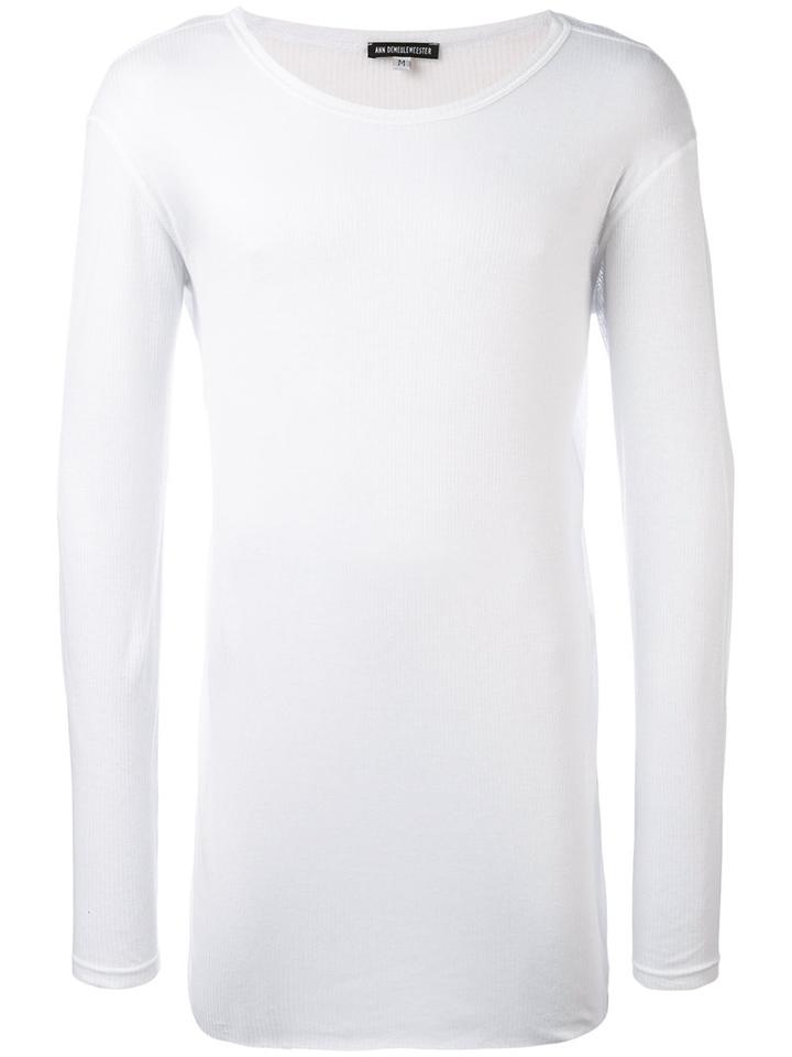 Ann Demeulemeester - Shiloh Top - Men - Cotton/lyocell - M, White, Cotton/lyocell