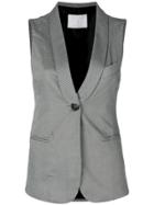 Société Anonyme Perfect Palace Striped Waistcoat - White
