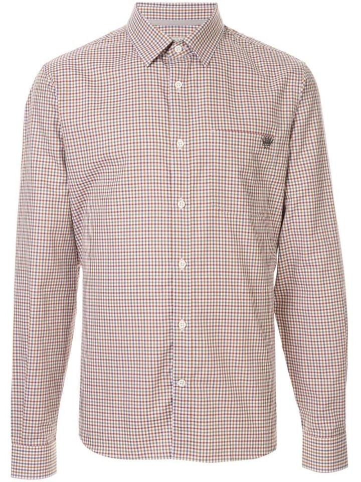 Gieves & Hawkes Check Long-sleeve Shirt - Yellow