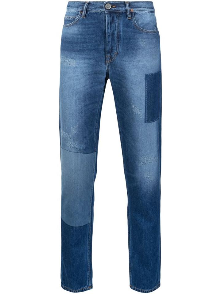Vivienne Westwood Anglomania Tapered Jeans, Men's, Size: 31, Blue, Cotton