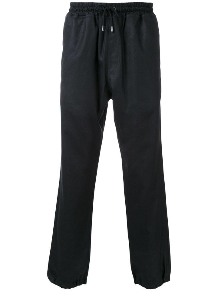 Kent & Curwen Ankle Length Track Pants - Black