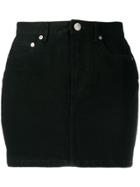 A.p.c. Denim Mini Skirt - Black