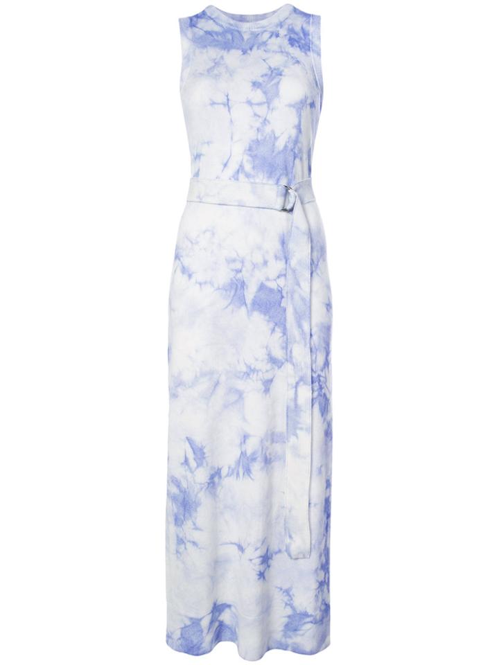 Michael Kors Collection Tie Dye Sweater Dress - Blue