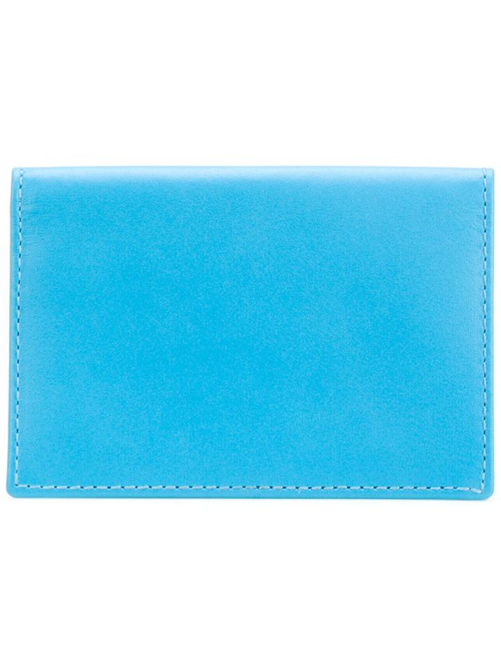Comme Des Garçons Wallet Classic Cardholder - Blue