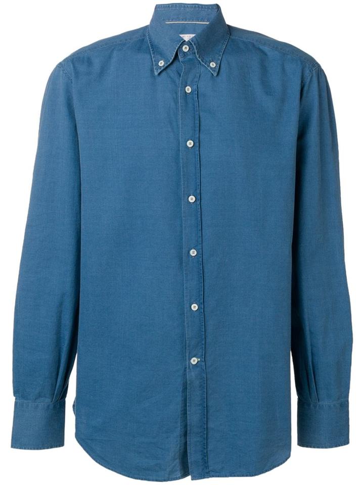 Brunello Cucinelli Relaxed-fit Shirt - Blue