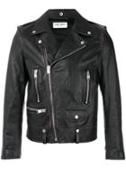 Saint Laurent Biker Jacket - Brown