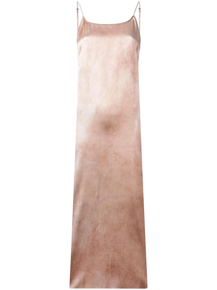 Uma Wang Spaghetti Strap Dress - Pink