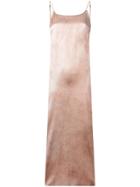 Uma Wang Spaghetti Strap Dress - Pink