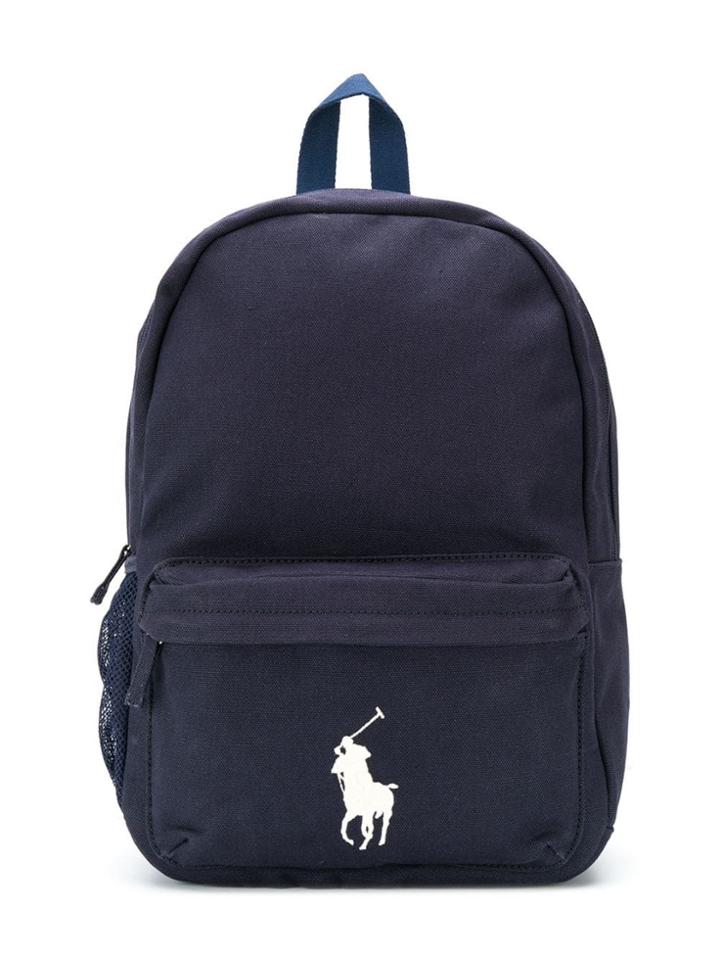 Ralph Lauren Kids Polo Pony Backpack - Blue