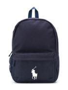 Ralph Lauren Kids Polo Pony Backpack - Blue
